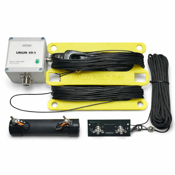 Multi End Fed HW Hallo Field Day